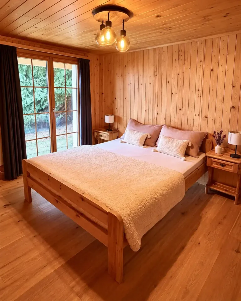 Bedroom with double bed
